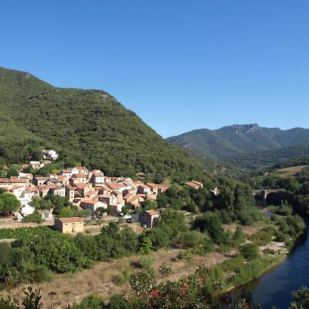 Chambre D'Hotes Le Rougeyras Roquebrun Bagian luar foto