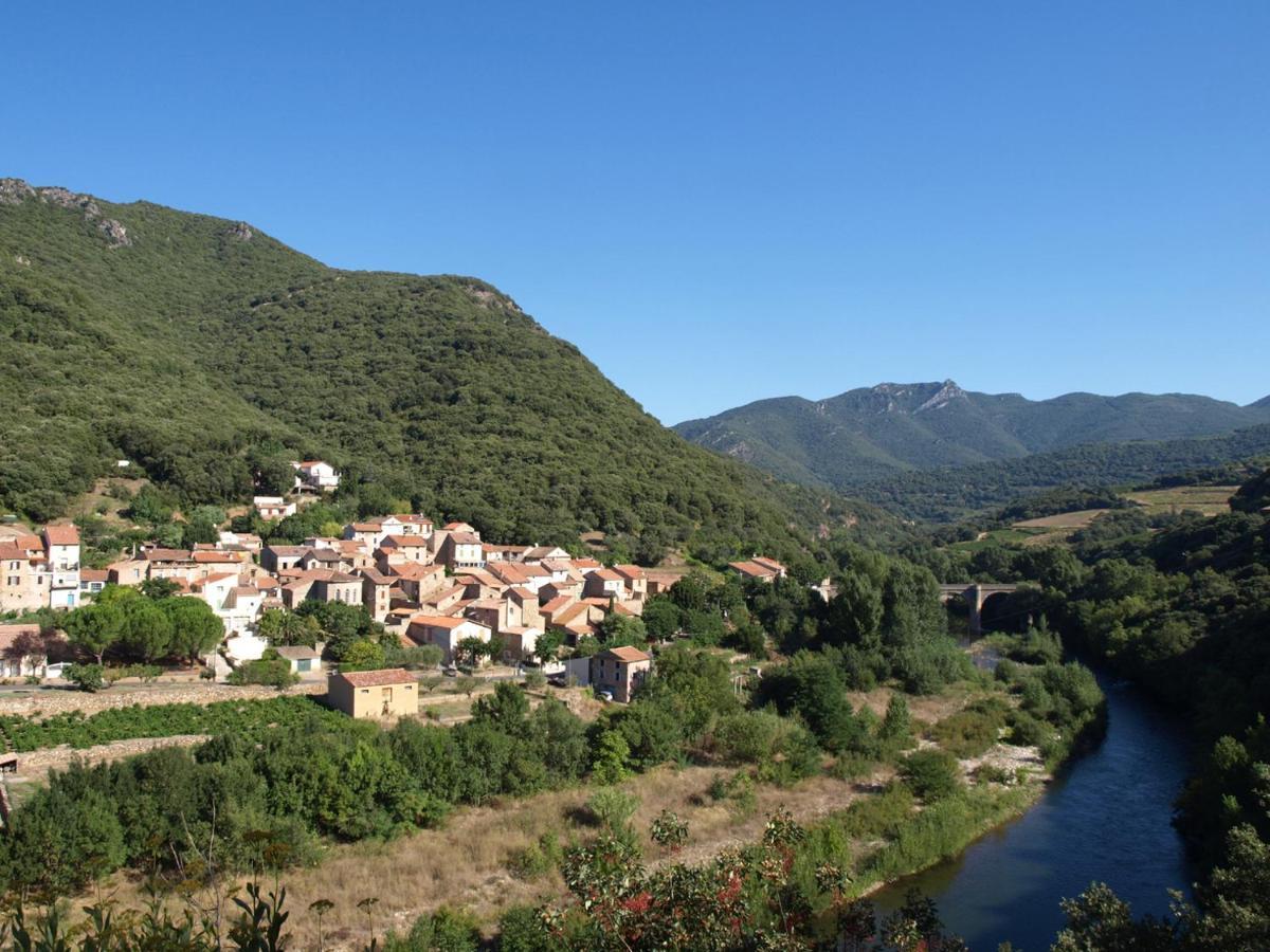 Chambre D'Hotes Le Rougeyras Roquebrun Bagian luar foto