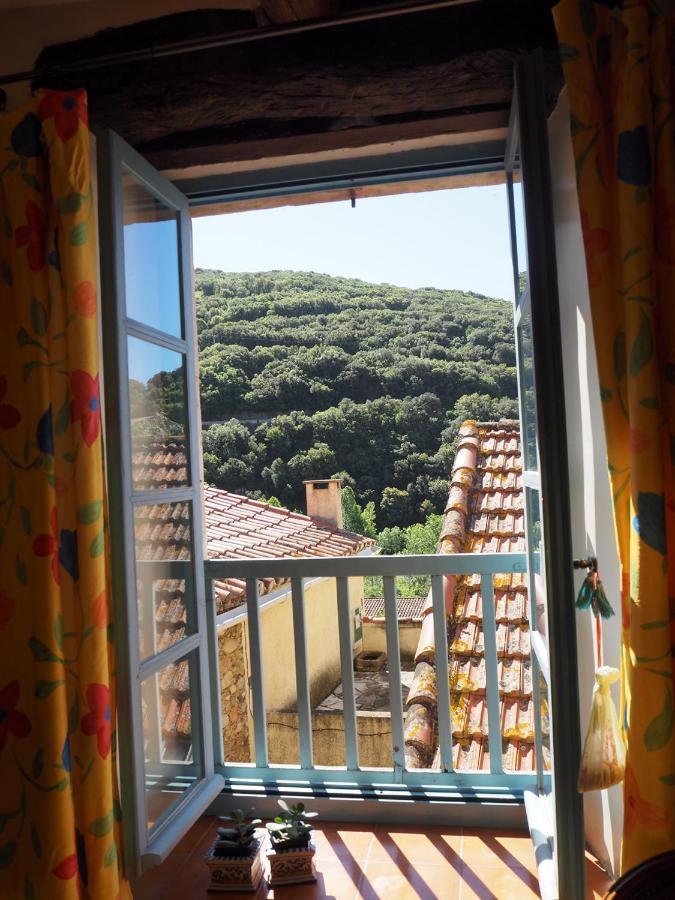 Chambre D'Hotes Le Rougeyras Roquebrun Bagian luar foto