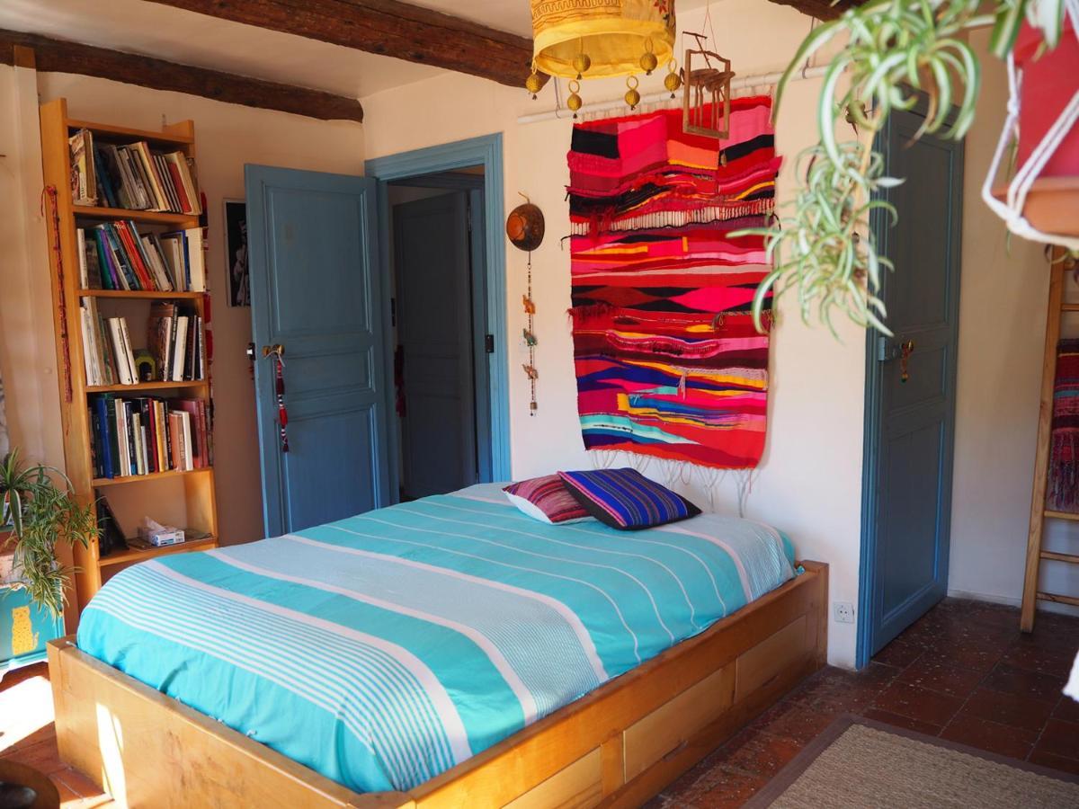 Chambre D'Hotes Le Rougeyras Roquebrun Bagian luar foto