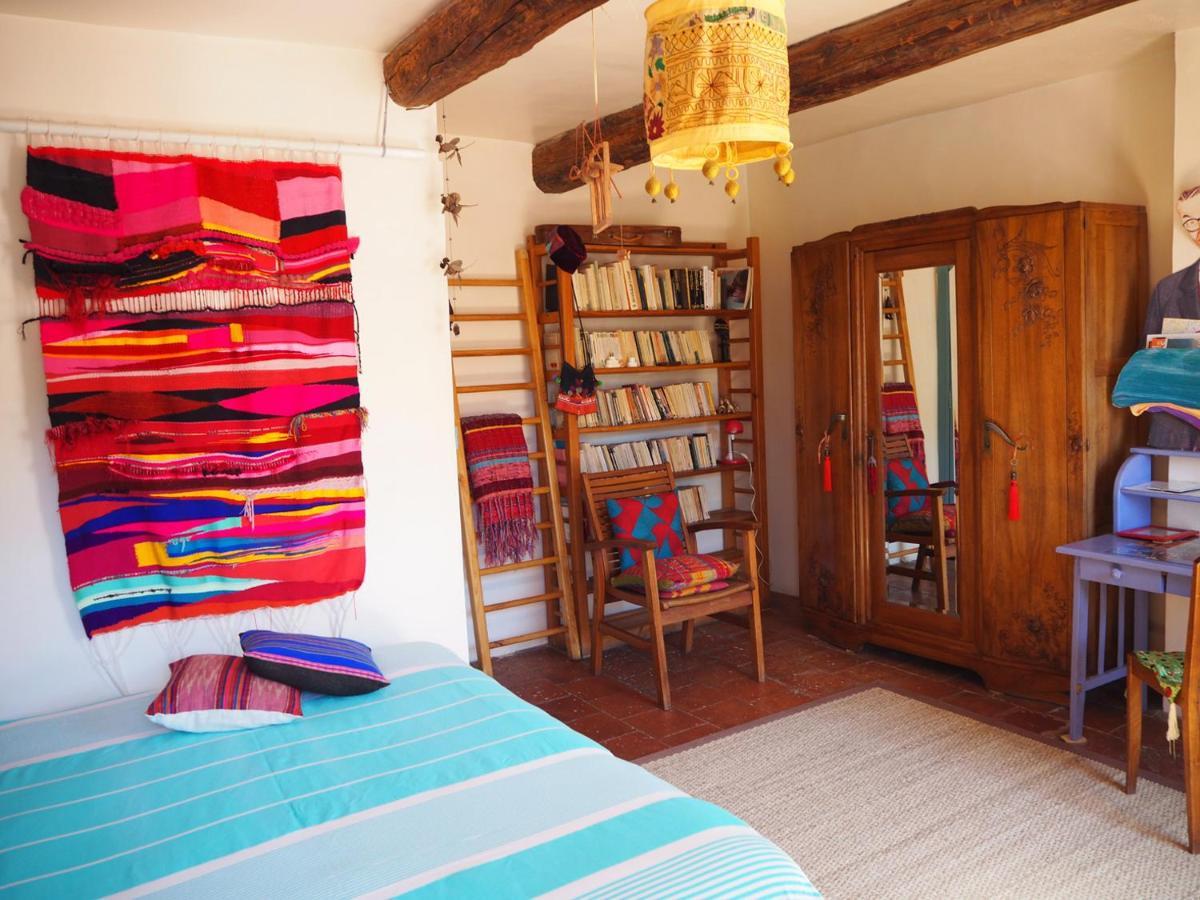 Chambre D'Hotes Le Rougeyras Roquebrun Bagian luar foto